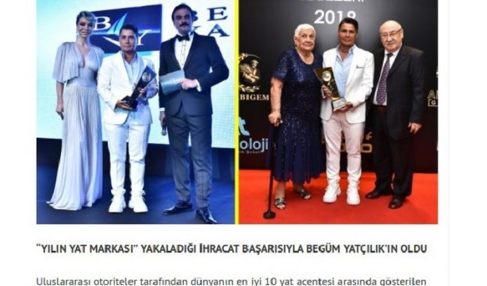 The ceremony of Turkey’s Leader Brand Awards