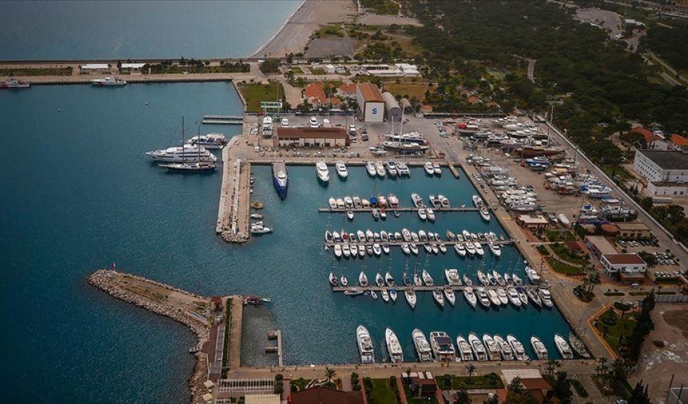 Turkey's coasts were the favourite of yacht tourism in the Mediterranean